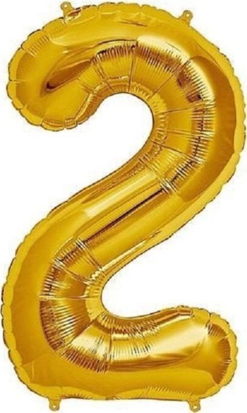 Balon Rakam Balon Folyo Orta Boy 75 Cm Gold 2