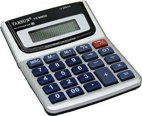12 Haneli Hesap Makinesi Ts-8985B (4741)