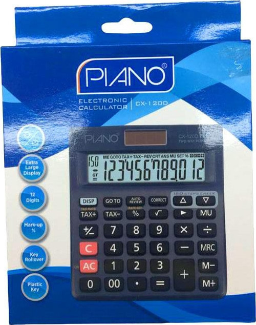 12 Haneli Hesap Makinesi Cx-120D (4741)