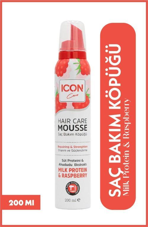 Icon Saç Bakım Köpüğü Mılk Proteın & Raspberry