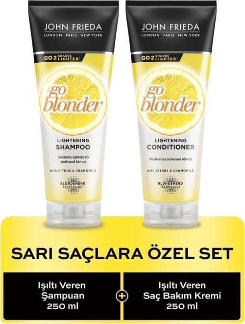 Sarı Saçlara Özel Set