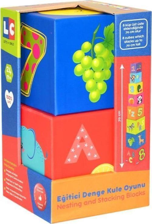 30628 Let'S Be Child - Eğitici Denge Kule Oyunu +24 Ay