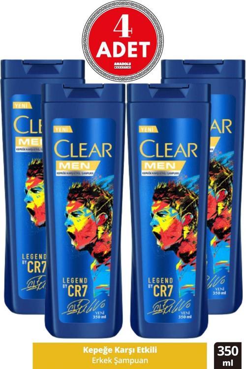Men Kepeğe Karşı Etkili Şampuan Legend By Cr7 Cristiano Ronaldo 350 Ml 4 Adet