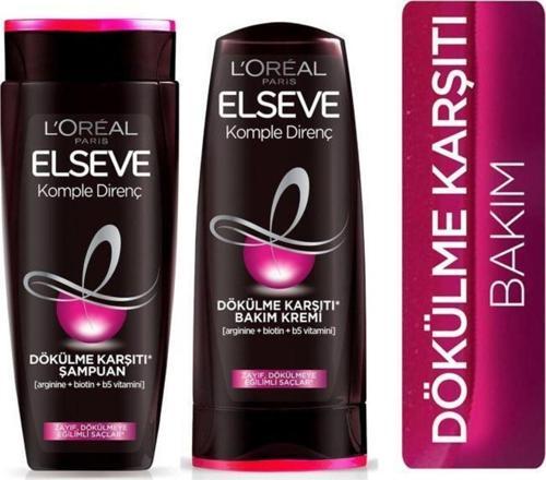 Komple Direnç Dökülme Karşıtı Bakım Seti 390 Ml