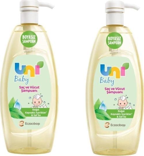 Saç Ve Vücut Şampuanı 700 Ml Unıbaby-Sampuan X2