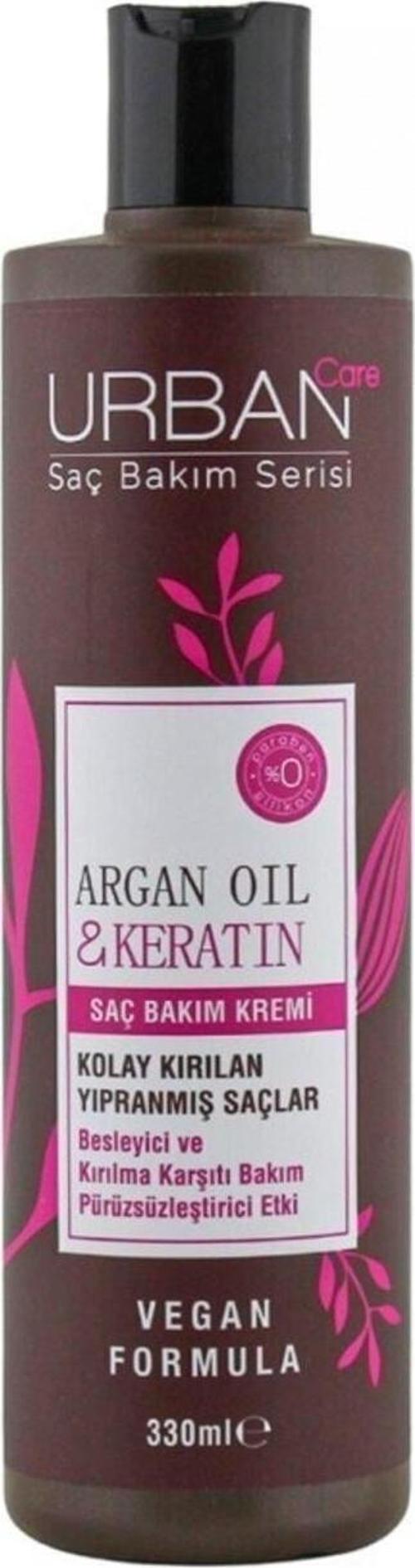 Argan Oil & Keratin Saç Bakım Kremi 330 Ml