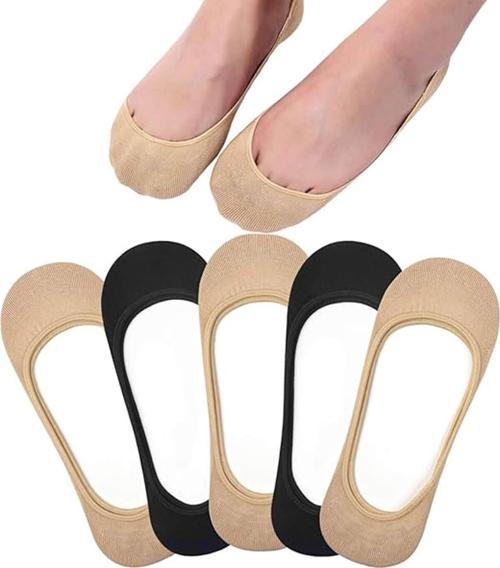 6lı Kadın Pamuklu İnce Mini Görünmez Suba Çorap