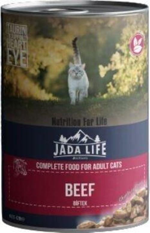 Jada Life Biftekli Parça Etli Yetişkin Konserve Kedi Maması 415 Gr