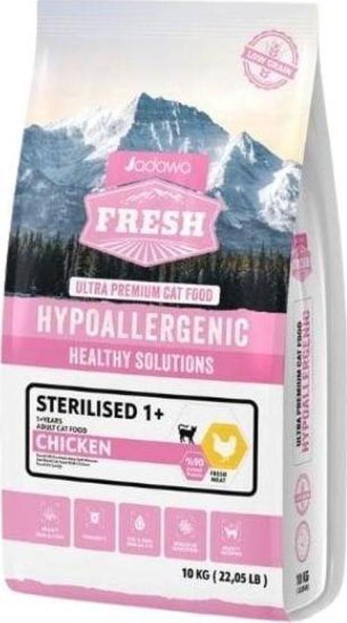 Fresh Tavuk Etli Kısırlaştırılmış Yetişkin Kedi Maması 10 Kg
