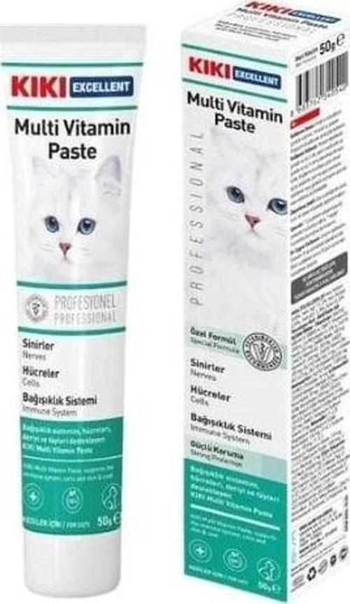 Bağışıklık Sistemi Destekleyici Kedi Multi Vitamin Malt Macunu 100 Gr