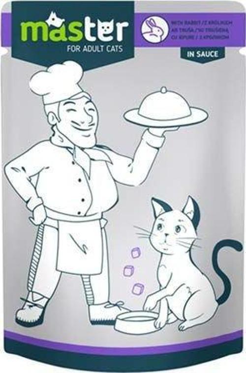 Soslu Dana Etli Pouch Konserve Kedi Maması 80 Gr