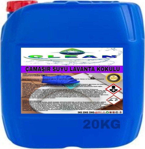 Çamaşır Suyu Lavanta 20 Kg