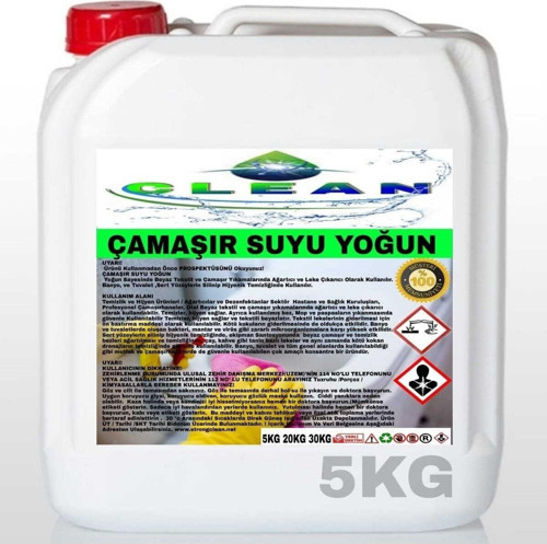 Çamaşır Suyu Ultra Yoğun 5Kg