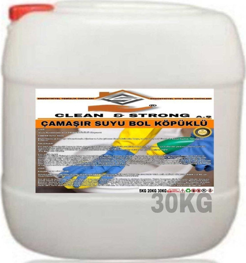 Çamaşır Suyu Köpüklü 30Kg