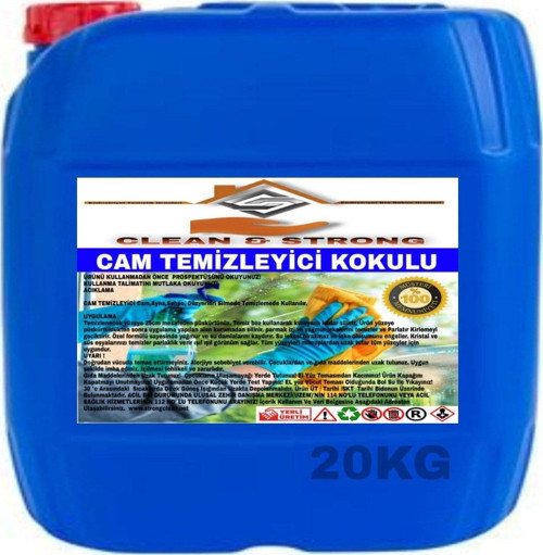 Cam Temizleyici Kokulu 20Kg