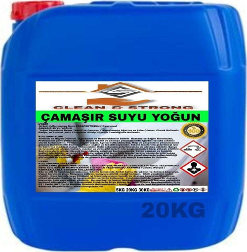 Çamaşı Suyu Yoğun 20Kg