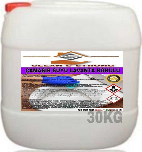 Çamaşır Suyu Lavanta Kokulu 30Kg