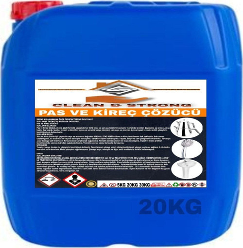 Pas Ve Kireç Çözücü 20Kg