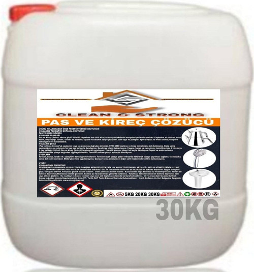 Pas Ve Kireç Çözücü 30Kg
