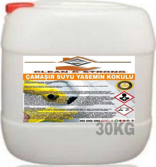 Çamaşır Suyu Yasemin Kokulu 30Kg