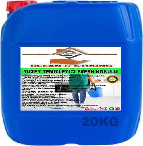 Yüzey Temizleyici Fresh Esintisi 20Kg