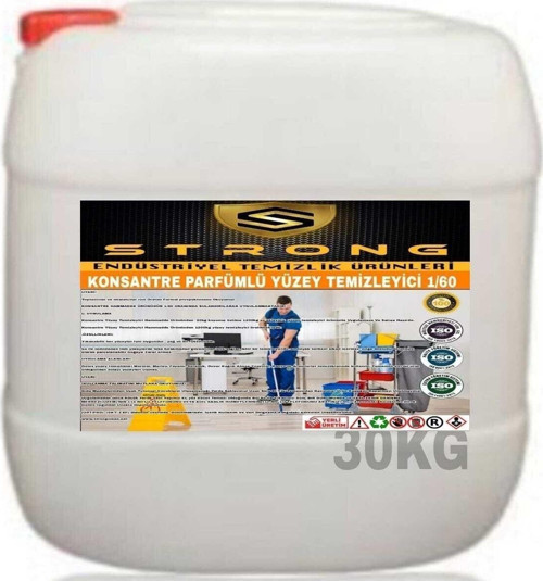 Yüzey Temizleyici Parfümlü 1/60 Konsantre 30Kg
