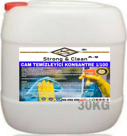 Cam Temizleyici Extra Konsantre 1/100 30Kg