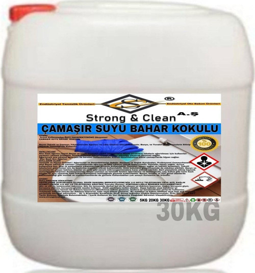 Çamaşır Suyu Bahar Kokulu 30Kg
