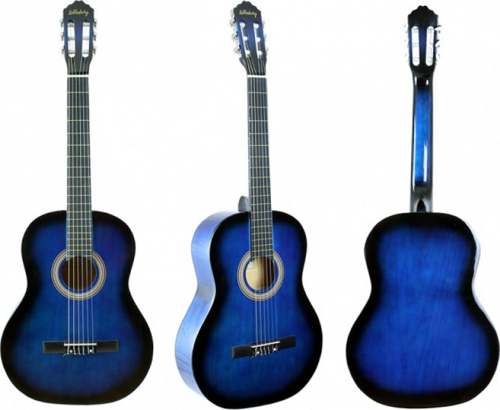 CG851 (BLS) Mavi Klasik Gitar (Taşıma Çantası Hediyeli)