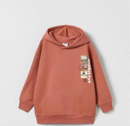 ERKEK ÇOCUK YILBAŞI NOEL TOKYO BASKILI KAPŞONLU PAMUK SWEAT
