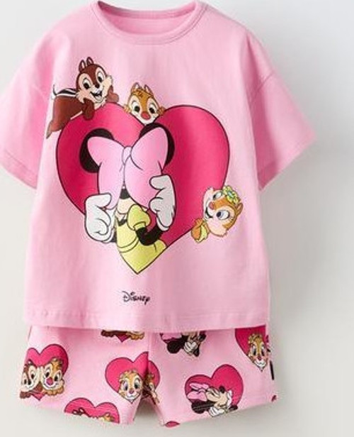 KIZ ÇOCUK PAW PETROL BUGS BUNNY MİCKEY ŞORTLU TAKIM