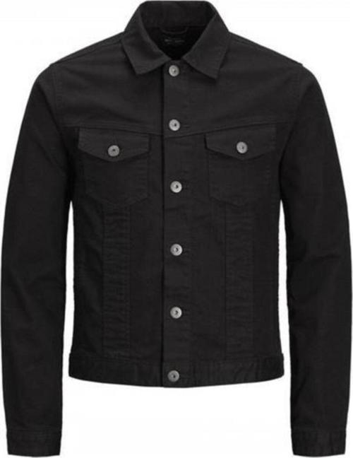 Jack & Jones Erkek Siyah Jean Ceket - Alvin Jj Jacket Akm 528 12136319