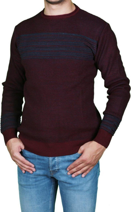Erkek Bordo Kazak