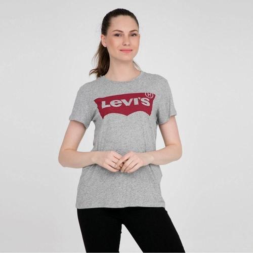 Kadın Gri T-Shirt 17369-0263