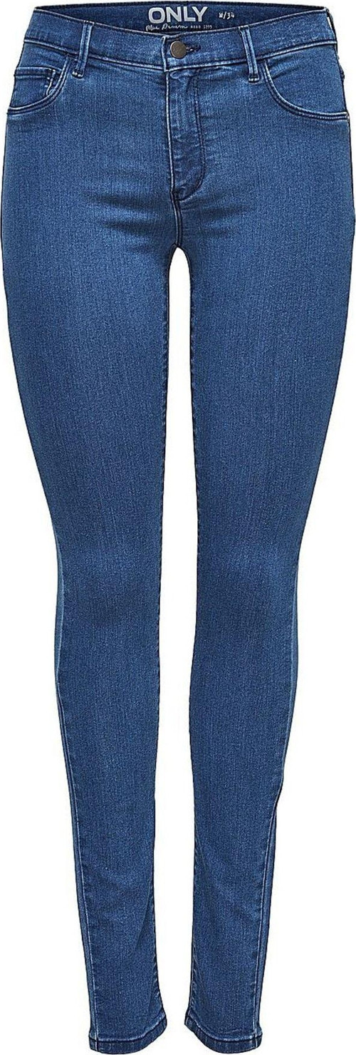Bayan Likralı Kot Pantolon 15148687 Düz Mavi