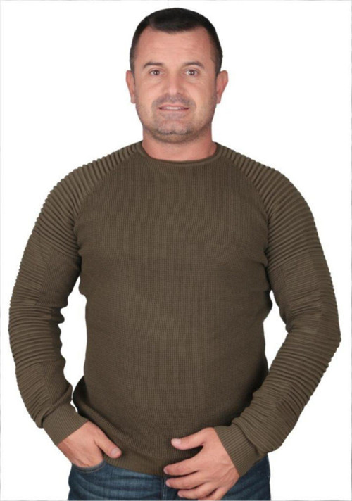 Erkek Bisiklet Yaka Kazak 3051