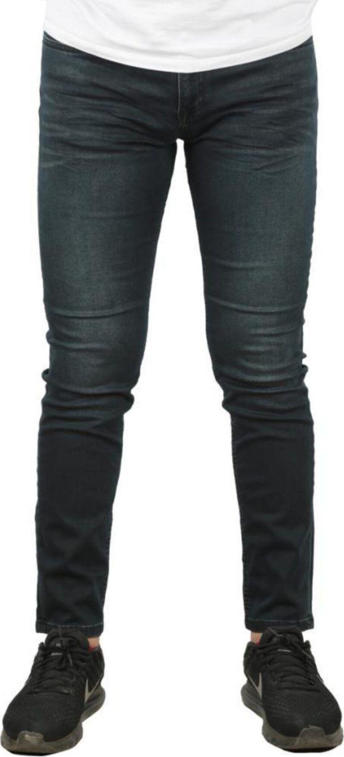 Erkek Lacivert Denim Pantolon