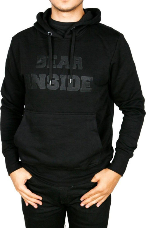 Erkek Siyah Sweatshırt Insıder Hoodıe Sweatshırt