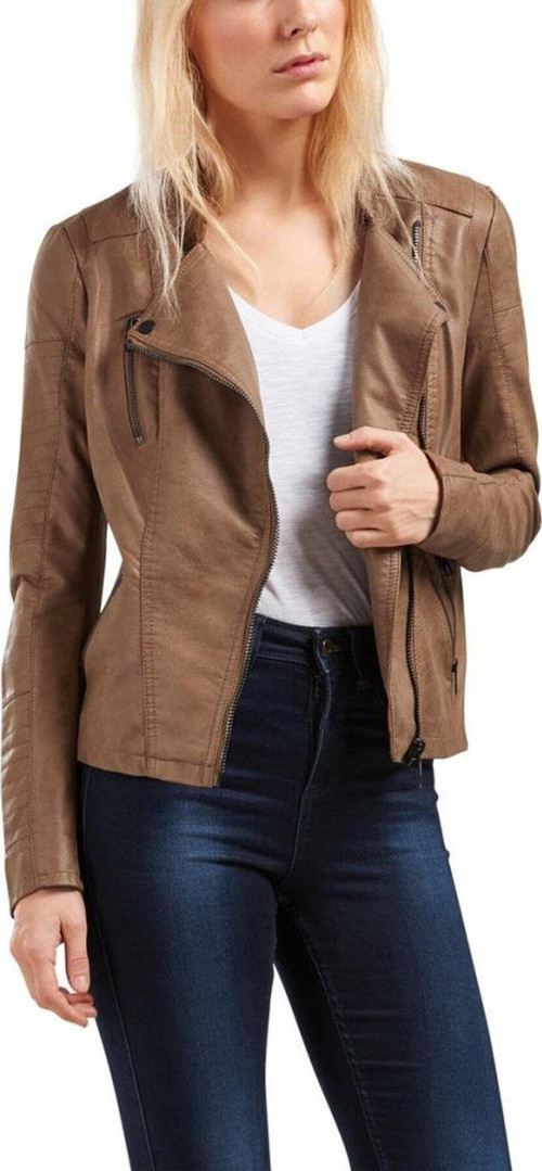Bayan Deri Ceket 15102997 Leather Bıker