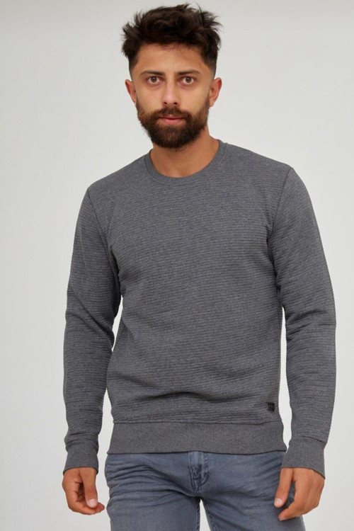 Ottoman Sweat Erkek Sweatshirt Antrasitmalenj 5006