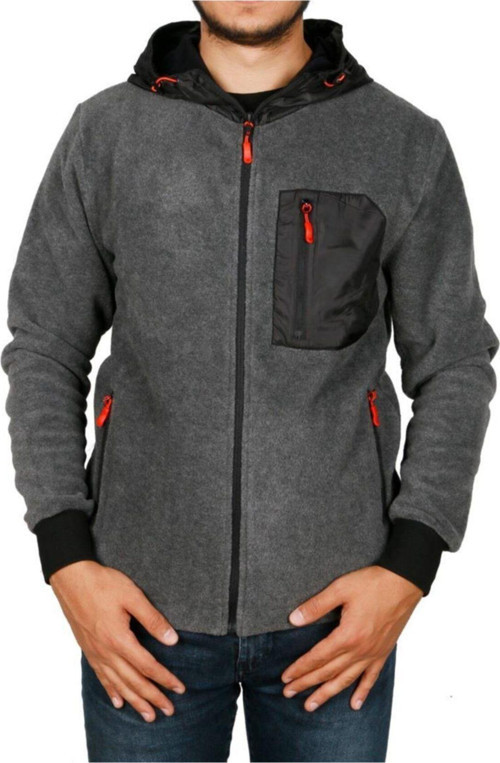 Erkek Kapşonlu Polar Sweat 5031