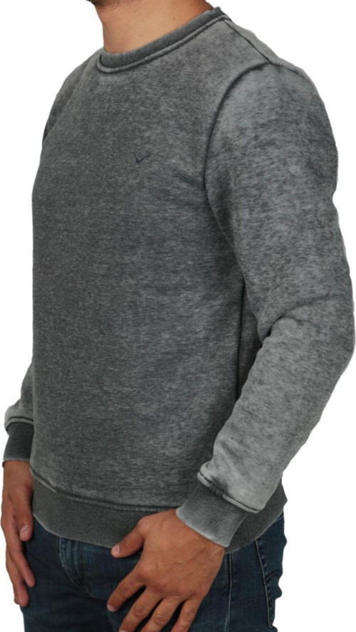 Erkek Taşlanmış Kalın Sweatshirt Cdr 5126