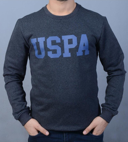 Uspa 3'İplik Erkek Sweatshirt 1261917