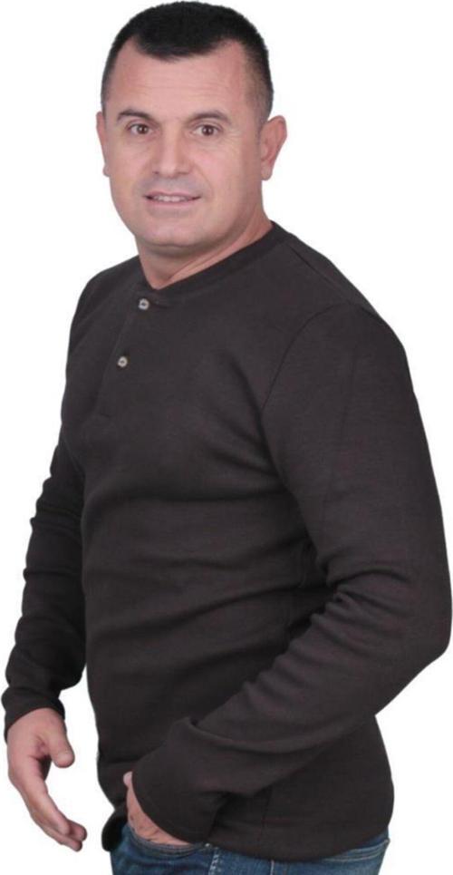 Kaşkorse Düğmeli Hakim Yaka Erkek Sweatshirt 5202