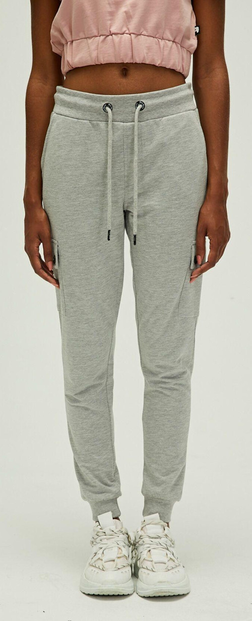 Vienna Sweatpants Gri Melanj Kadın Eşofman Altı