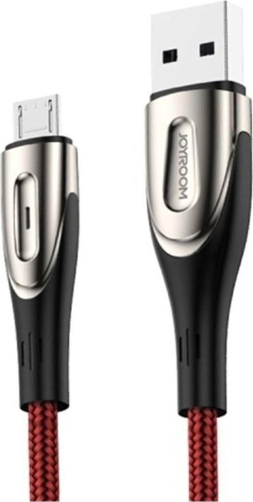 S M411 Sharp Series Fast Charging 2 Metre Kablo Iphone Lightning Kırmızı