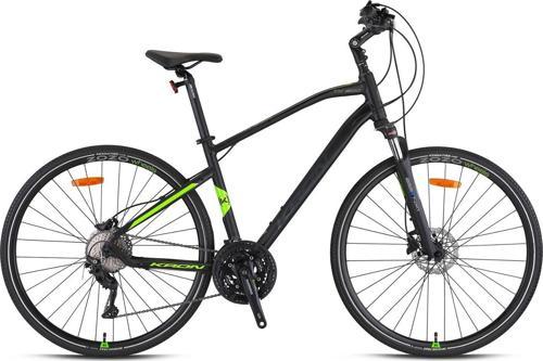 TX 500 - 28'' CITY - 20' - 30 Vites - H.DISC - Mat Siyah-Füme/Neon Sarı