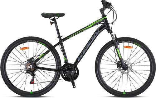 TX 75 - 28" Trekking - 19' - 21 Vites - H.DISC - Mat Siyah-Füme/Yeşil/Gri