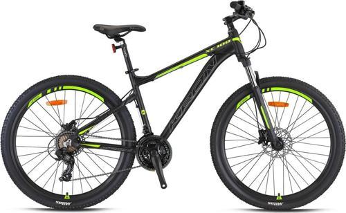 XC 100 - 27.5" MTB - 17' - 21 Vites - H.DISC -Mat Siyah-Gri/Neon Sarı