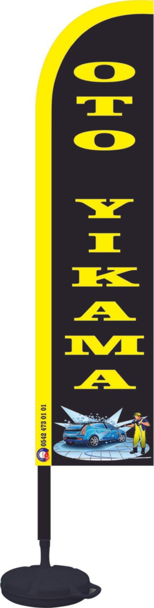 Oto Yıkama Yelken Bayrak